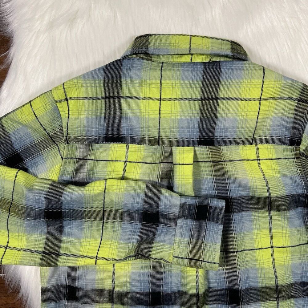 Dixxon Women's Size Small Plaid‎ The Challenger Flannel Shirt Top - Picture 8 of 9